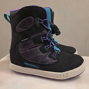 Winter waterproof boots Merrell kids size 12